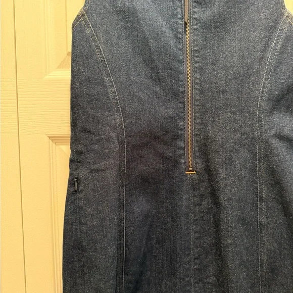 Spanx Denim Seamed Shift Dress - Picture 5 of 7